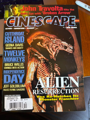 Cinescape Volume 2 #3 Alien Resurrection / Broken Arrow