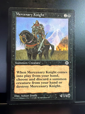 Magic the Gathering: Portal - Mercenary Knight