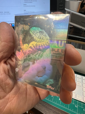 Jurassic Park : 1993 Topps Holographic Insert Action Hologram #2 of 4
