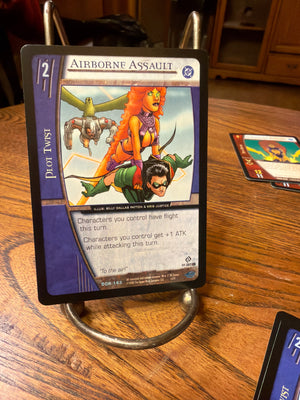 DC Versus System Card Building Game - Airborne Assault