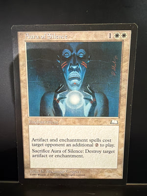 Magic The Gathering: Weatherlight - Aura of Silence
