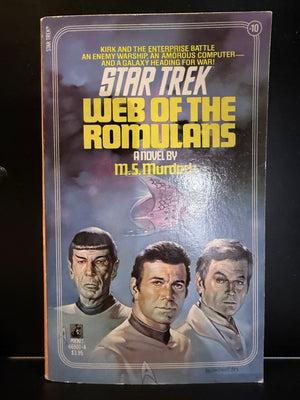 Star Trek: Web of the Romans - Paperback Novel By M.S. Murdock