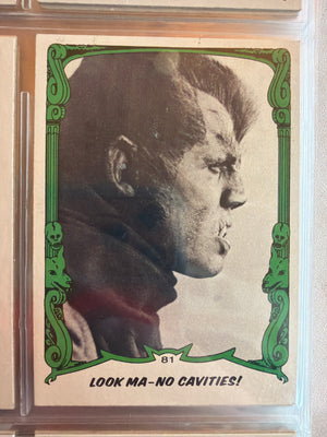 Creature Feature (1980 Topps Trading Card Series) #81
