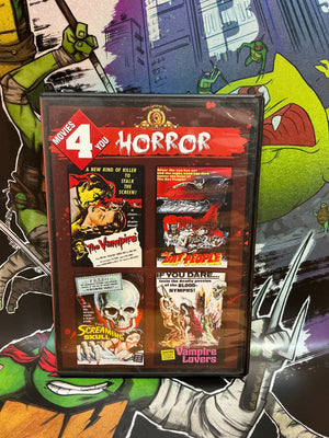 4 Horror Movies DVD (Used)