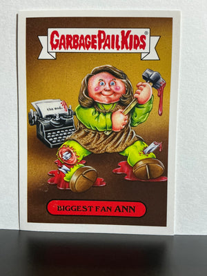 Garbage Pail Kids : Revenge of the Horror-ible (2019 Series) - Modern Horror Sticker  7b Biggest Fan Ann