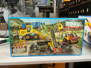 Playmobil : 3458 Antique Bulldozer Excavator Shovel Quarry Construction MISB 1992