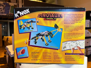 Knex : Dinosaurs Building Set w/ Motor  (Mint in Sealed Box) K'Nex