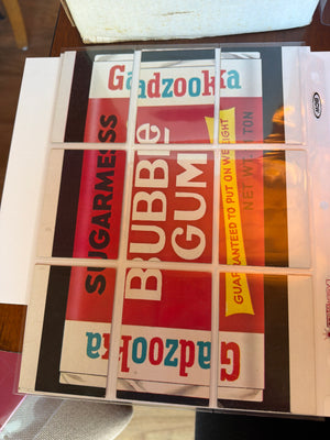 Wacky Packages 2nd Series (1973) 9 Piece Gadzooka Puzzle Complete