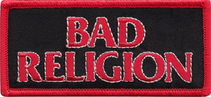 Patch: Bad Religion - Classic Red And Black Logo