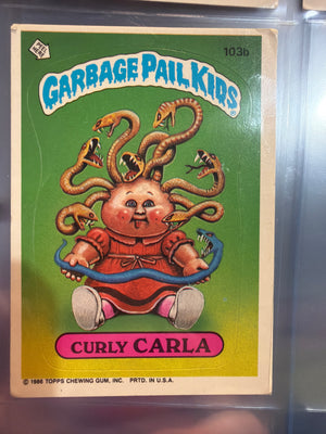 Garbage Pail Kids: 103b Curly Carla