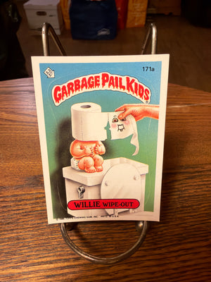 Garbage Pail Kids : 171a Willie Wipe-Out