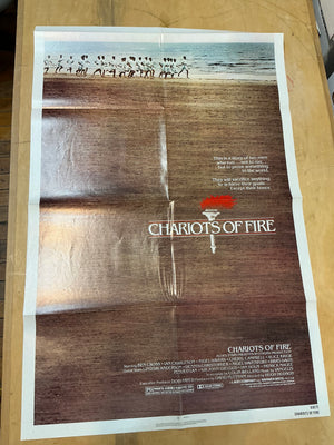 Chariots of Fire :  Original One-Sheet Poster Folded