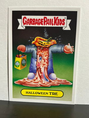 Garbage Pail Kids : Revenge of the Horror-ible (2019 Series) - 80's Horror Sticker 7a Halloween Tre