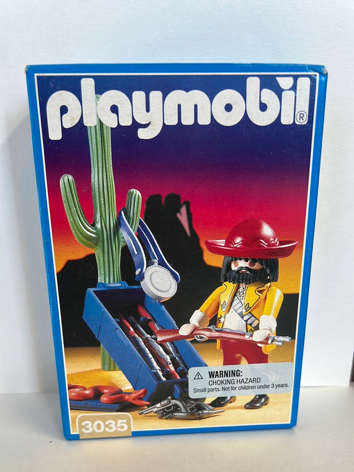 Playmobil 3035 : Western Arms Smuggler Mint in Sealed Box