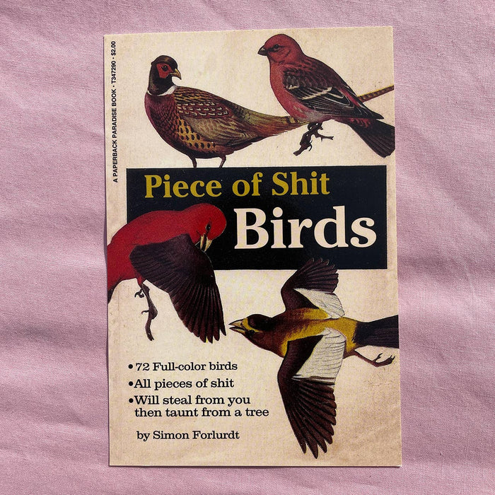 Postcard: Piece of Shit Birds