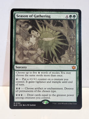 Magic The Gathering: Bloomburrow - Season of Gathering