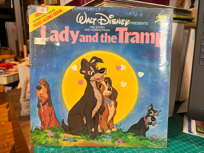Walt Disney's Story & Songs from Lady and the Tramp LP 3917 SEALED!
