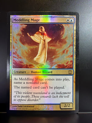 Magic the Gathering: Alara Reborn - Meddling Mage (Foil)