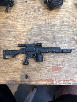 GI Joe ARAH 1994 Street Fighter II : M Bison Rifle Weapon / Accessory