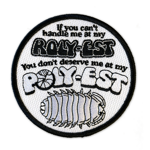 Embroidered Patch: "Rolypoly" by Arcane Bullshit
