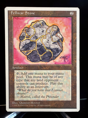 Magic The Gathering: 4th Edition - Fellwar Stone