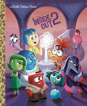 DISNEY PIXAR INSIDE OUT 2 LITTLE GOLDEN BOOK HC (C: 0-1-0)