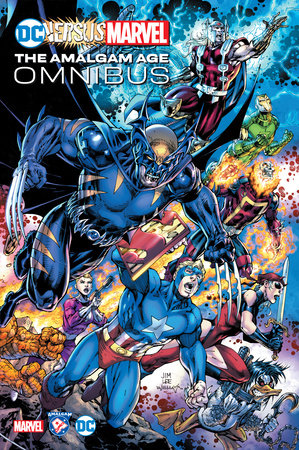 DC VERSUS MARVEL THE AMALGAM AGE OMNIBUS HC DIRECT MARKET EXCLUSIVE JIM LEE & SCOTT WILLIAMS WRAPAROUND VAR