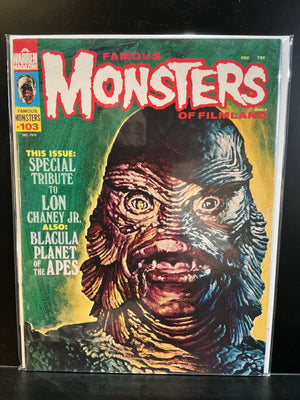 Famous Monsters #103 Creature From The Black Lagoon Cover