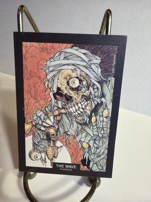 Rockcards : 1991 Bockum Trading Cards Stick-Ons : The Wave (Pushead)