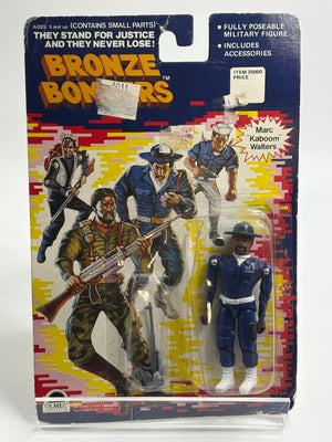 Bronze Bombers : Marc "Kaboom" Walters Figure On Card OLMEC