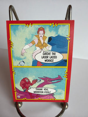 Masters of the Universe Trading Card Series (1984) : #62 "Moment of Triumph"