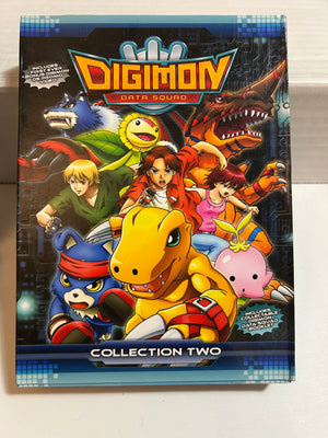 Digimon : Data Squad Collection Two DVD Set (Used) Rare Oop