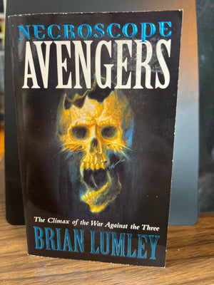 Necroscope Avengers : Brian Lumley Paperback Horror Novel