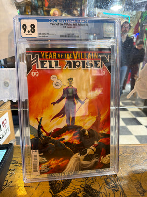 Hell Arisen #3 CGC 9.8 1st Appearance of Punchline