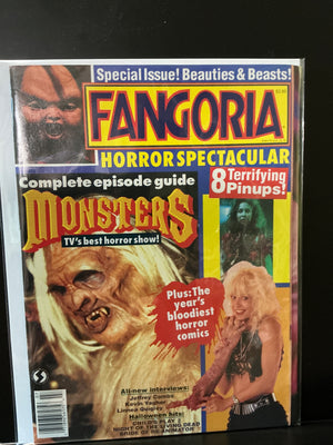 Fangoria : Horror Spectacular #2 Monsters Tv Series / Jeffrey Combs, Kevin Yagher, Linnea Quigley