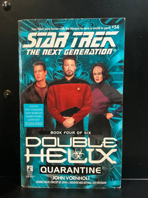 Star Trek The Next Generation : Double Helix Part Four - Quarantine Paperback
