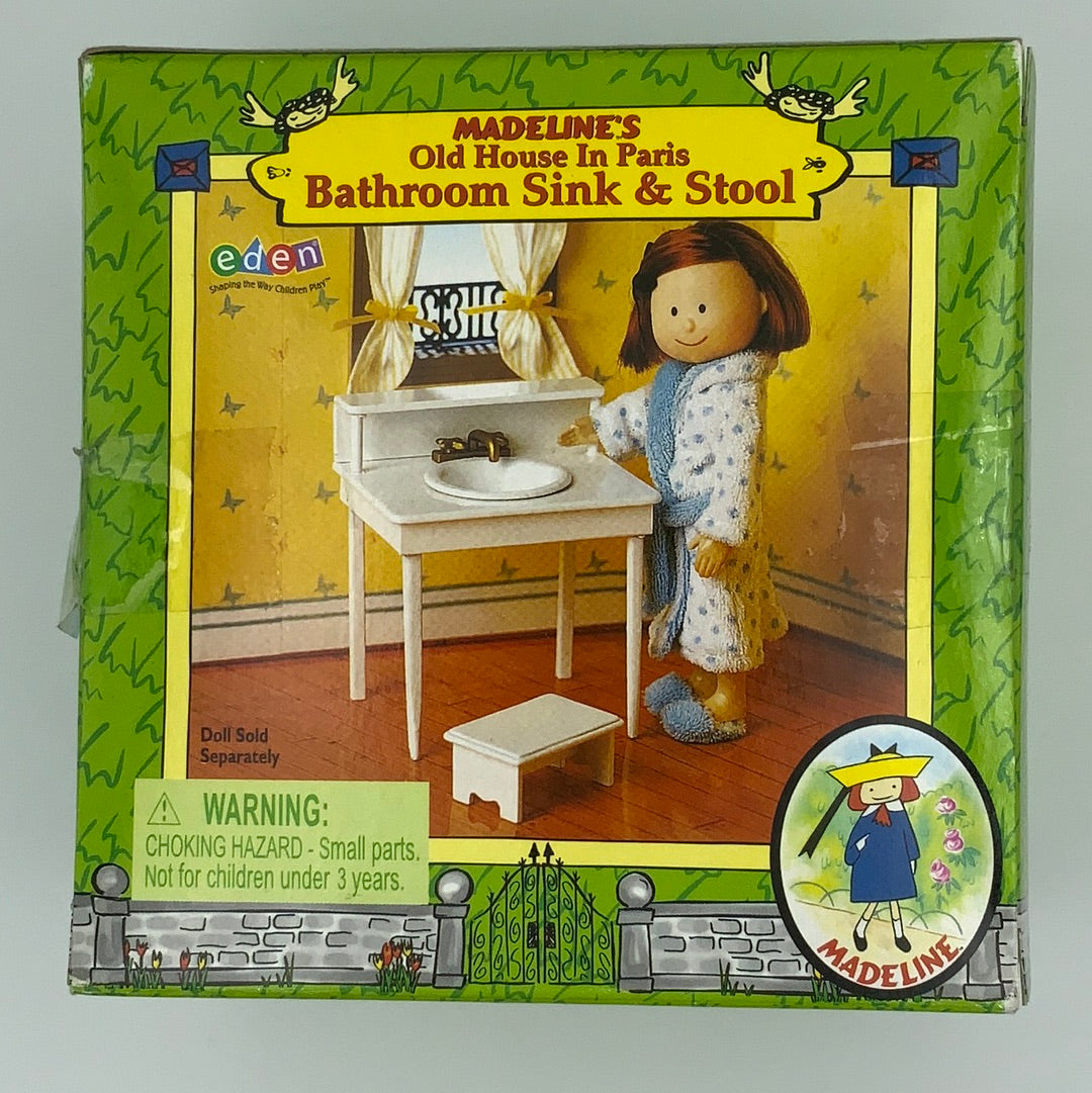 Madeline: Bathroom Sink & Stool Set (Madeline's Old House in Paris