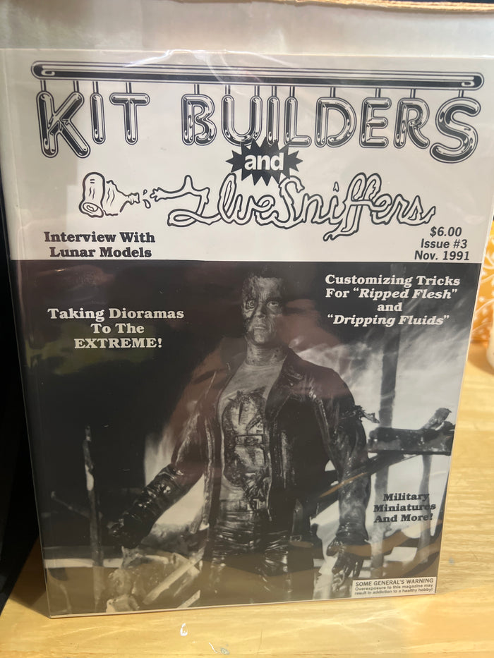 Kit Builders And Glue Sniffers #3 Model Builder Magazine