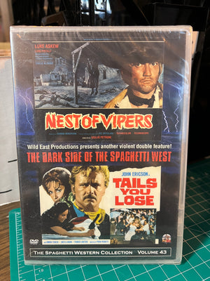 Nest Of Vipers / Tails You Lose  DVD (Sealed) Spaghetti Western Collection #43