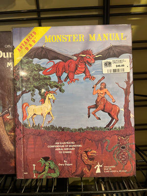 Advanced Dungeons & Dragons : Monster Manual HC 1979 4th Edition