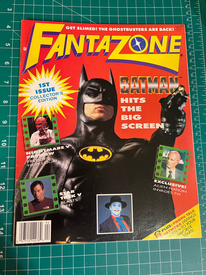 Fantazone #1 : Keaton Batman Cover 1989