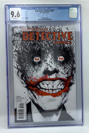Detective Comics #880 9.6 CGC Jock Cover