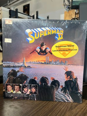 Superman II : (KEN THORNE / JOHN WILLIAMS) : OST Soundtrack Vinyl LP  Original Pressing Sealed