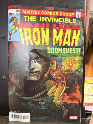 616 DAY MARVEL MYSTERY BAG FEATURING DOOM :  Iron Man #149 Facsimile Edition Dan Panosian Variant Cover W/ Doomquest & Mask (Copy) (Copy)