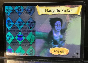 Harry Potter TCG Trading Card Game (2001) : Harry The Seeker 11/80 (Quidditch Cup)