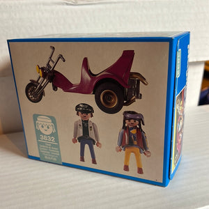 Playmobil : Motorcycle Trike 3832 (1998) Mint in Sealed Box