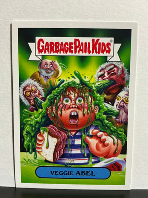 Garbage Pail Kids : Revenge of the Horror-ible (2019 Series) - Cult Horror Stickers 19a Veggie Abel