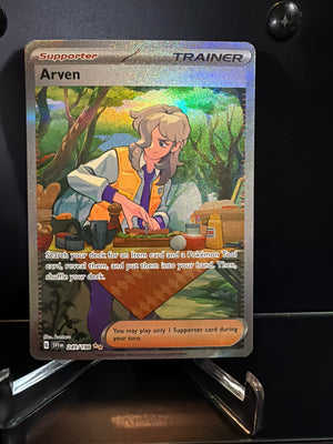 Pokemon: Scarlet & Violet - Arven Holofoil Ultra Rare