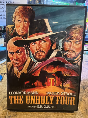 The Unholy Four DVD Kino Lorber (Used) 1970 Spaghetti Western