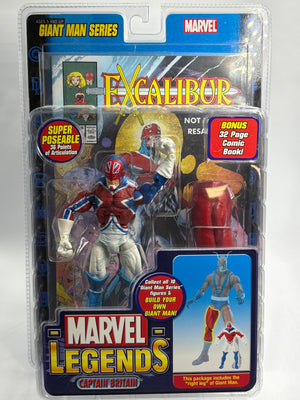 Marvel Legends : Captain Britain Giant Man BAF MOC (2006)
